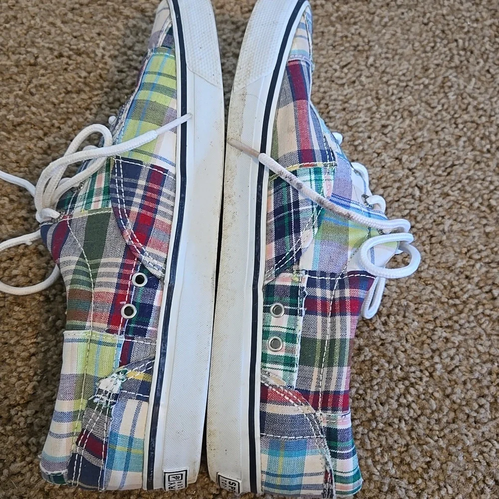 Plaid Sperry Top-Sider Women's 9M - Picture 5 of 7